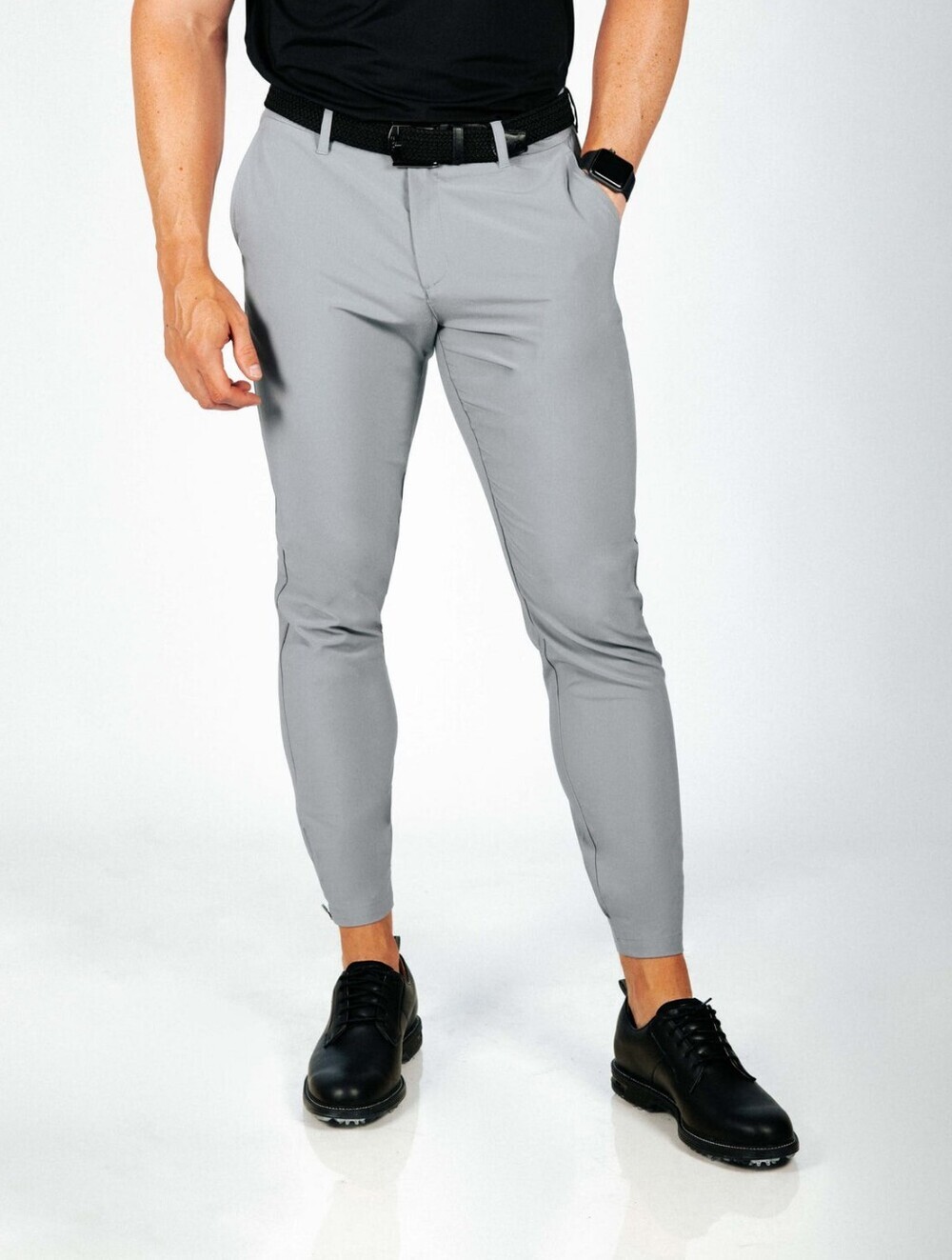 Primo The Primo Men's Golf Joggers In Light Grey Size 31